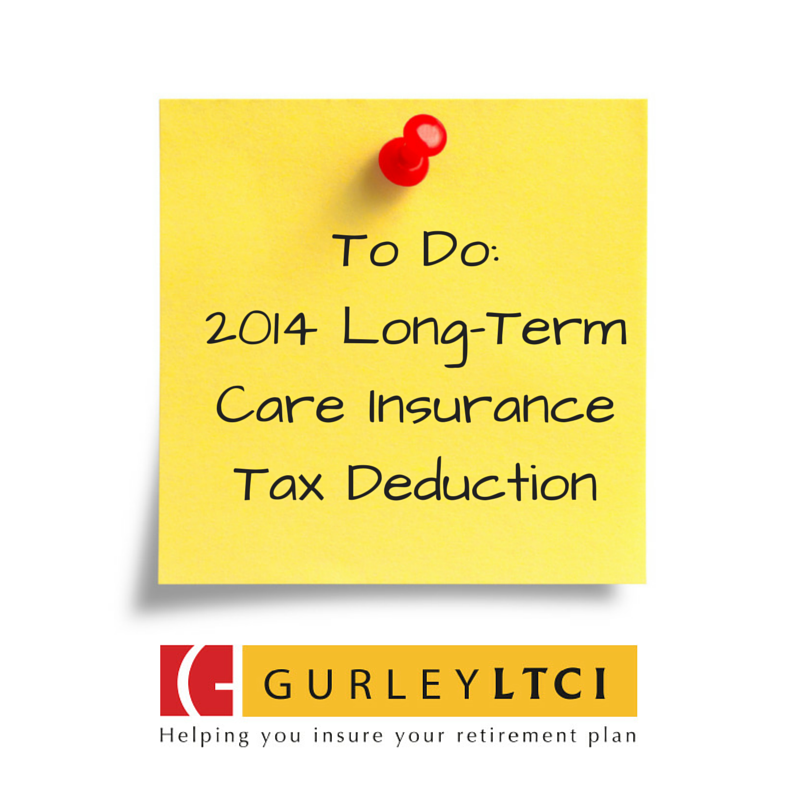 Donâ€™t Forget Your 2014 LTCI Tax Deductionâ€¦